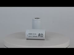 0.1C Rapporto di ricarica NI-Cd C 1.2V 2.5ah Batterie per applicazioni a bassa temperatura