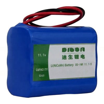 11.1V 5Ah NMC Li Ion Li NiCoMh batterie per robotica e aspirapolvere