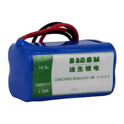 2C Tasso di scarica 14.8v 2.5Ah NMC Batteria agli ioni di litio Li NiCoMh per robot pulitore