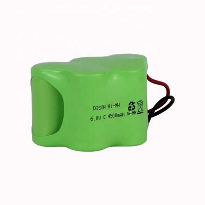 4500mah Capacità NiMh HRH26/51 6v C Batteria ricaricabile per illuminazione di emergenza
