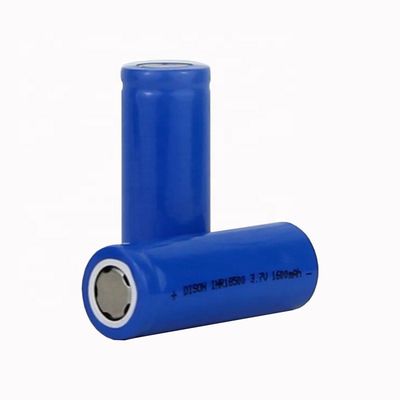 INR18500 3.7V 1.6Ah NMC Batteria al litio Li NiCoMh con auto-protezione PTC,CID
