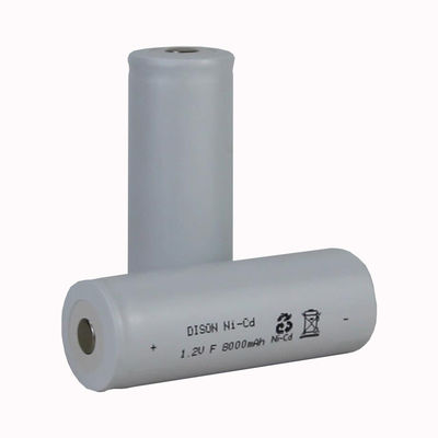 Celle di batteria a bassa temperatura ricaricabili NiCd KRH33/91 F 1.2V 7Ah -40C