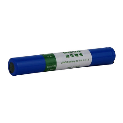 IFR18650 6.4v 1500mah Custom Lifepo4 Battery Pack per illuminazione di emergenza